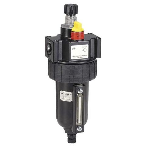Air Line Lubricator, 3/4In, 90 cfm, 250 psi, Mfr: 17L44BE-A in Saudi Arabia