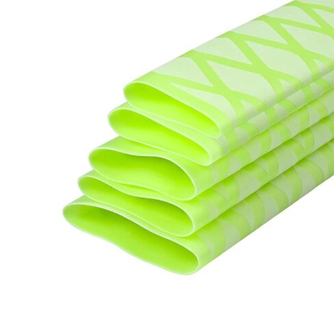 Anti-Slip Heat Shrink Tube for Fishing Rod or Bike Handle,Noctilucent Tubes,Luminous Tubing Glow in The Dark,Reinforced Wear-Resistant Waterproof (1, 1 Meters, Fluorescent Color, Diameter 18mm) in Kuwait