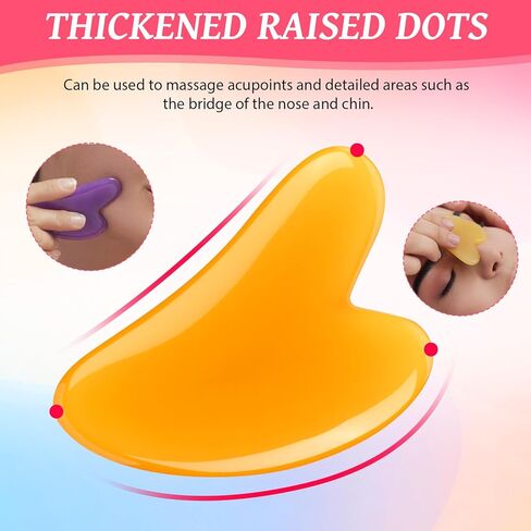 120 Pcs Gua Sha Facial Tools Bulk Resin Gua Sha Massage Tool Heart Shaped Guasha Stone Board for Woman Face Acupuncture, Jawline Sculpting, Puffiness Reducing, Skin Care Gift, 12 Colors in Saudi Arabia