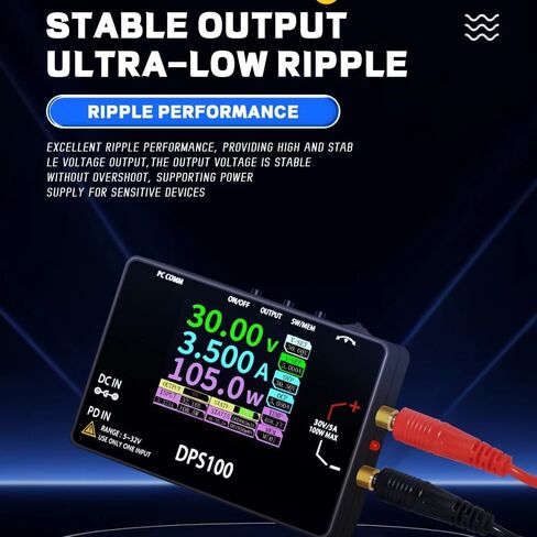 DPS100 Lab DC Power Supply 30V 5A 100W Adjustable Mini Portable Switching Power Supply in Kuwait