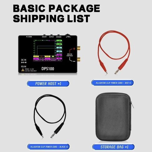 DPS100 Lab DC Power Supply 30V 5A 100W Adjustable Mini Portable Switching Power Supply in Kuwait