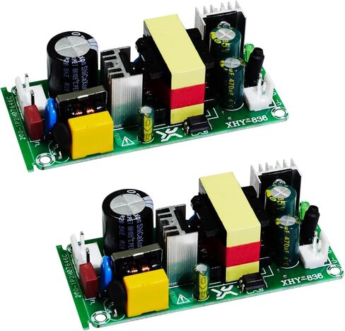 2pcs AC to DC 24V 48W Power Module | Input AC 100V-240V Output DC 24V 2A | Green Design | Accept Customer OEM/ODM in Kuwait