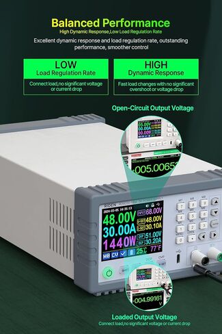 RD RD6030-Max Completed Set 60V 30A 1140W Digital Control Stabilized AC DC Adjustable Voltage Regulated Lab Bench Power Supply in Kuwait