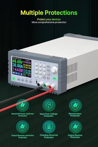 RD RD6030-Max Completed Set 60V 30A 1140W Digital Control Stabilized AC DC Adjustable Voltage Regulated Lab Bench Power Supply in Kuwait