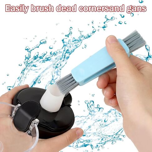 3 in 1 Straw and Cup Lid Cleaning Brush Set – Multifunctional Water Bottle Cleaner Kit for Straws, Spout Lids & Travel Mugs, Deep Clean Baby Sippy Cups & Coffee Mugs in Kuwait