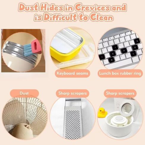3-in-1 Petal Cup Lid Cleaning Brush - Multi-Functional Gutter Cleaner, Portable Bottle & Cup Mouth Groove Brush, No Power Required, for Home & Outdoor Use in Saudi Arabia