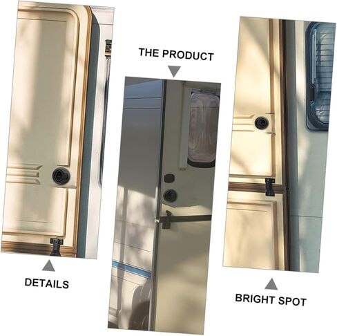 2Pcs Push Type Latch for Rvs and Boats Durable Concealed Locking Hardware for Easy Installation and Replacement of Old Button Locks in Saudi Arabia