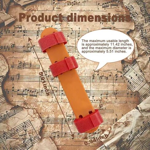 Left Hand Violin Wrist Assistant,Violin Wrist Practice Aid,Adjustable Breathable Corrector for Beginner Students, with Extended Touch Fastener in Kuwait