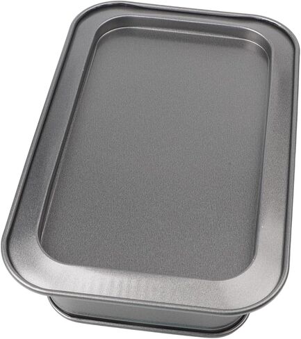 Removable Bottom Cake Pan for Cheesecake, Baking Tray with Quick-Release Buckle, Carbon Steel Rectangular Tin, 28x18x6.5cm, Dishwasher Safe in Saudi Arabia