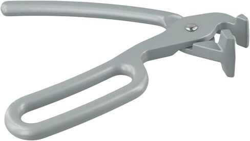 Aluminum Pizza Pan Gripper for Lifting Hot Baking Trays, Stone Pots, and Dinner Plates, Lightweight Clamp with Spring-Loaded Design, 20 x 16.5 cm in Saudi Arabia