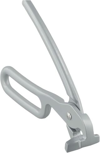 Aluminum Pizza Pan Gripper for Lifting Hot Baking Trays, Stone Pots, and Dinner Plates, Lightweight Clamp with Spring-Loaded Design, 20 x 16.5 cm in Saudi Arabia