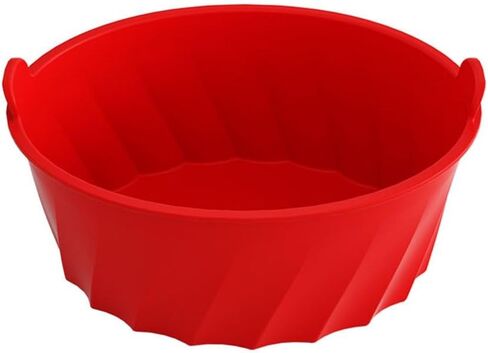 Reusable Silicone Slow Cooker Liner for 6-8 Quart Oval Crock Pot, 28.5 x 21.5 x 13 cm, Dishwasher Safe, Microwave Oven Air Fryer Refrigerator Compatible, Black in Kuwait