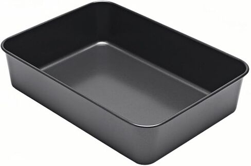 Non-Stick Baking Sheet Pan for Oven, 26x19x6cm Carbon Steel Tray with Deep Design to Prevent Spills, Round Corners for Easy Cleaning, Compatible with Dishwasher in Kuwait