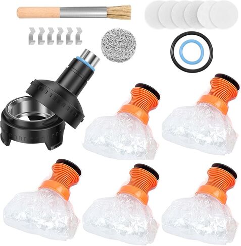 5 Pcs Replacement Bags and Filling Chamber Set for Volcan0 Hybrid Digit and Classic in Kuwait