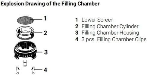 5 Pcs Replacement Bags and Filling Chamber Set for Volcan0 Hybrid Digit and Classic in Kuwait
