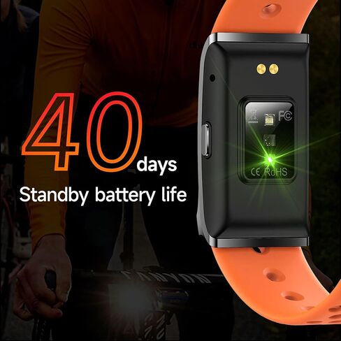 جهاز تتبع اللياقة البدنية الذكي H59 Max، سوار من النايلون الأسود، ساعة نشاط مقاومة للماء IP68 مع مراقب معدل ضربات القلب، تتبع النوم، شاشة 0.96 بوصة، أوضاع رياضية متعددة in Kuwait