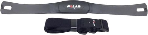 حزام الصدر لجهاز الإرسال Polar T34 لمراقبة معدل ضربات القلب - 392027802 - لاسلكي، مقاوم للماء، طويل المدى - متوافق مع أجهزة المشي ودراجات التمرين والمجدفين ومعدات اللياقة البدنية in Saudi Arabia