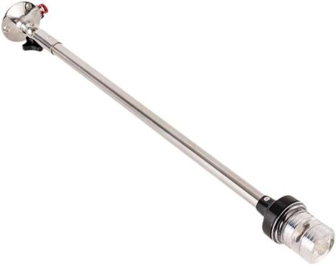 ضوء LED أبيض مستدير للقوارب 12-24 فولت، ضوء ملاحة سهل التركيب متوافق مع القوارب الصغيرة Jon Boat in Saudi Arabia