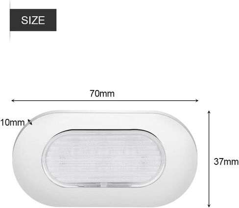 12V 2835SMD LED Stern Light, Stainless Steel Boat Transom Lamp, Blue, Durable Waterproof - Energy Saving, Easy Installation, Ideal for RV Marine Trailer in Saudi Arabia