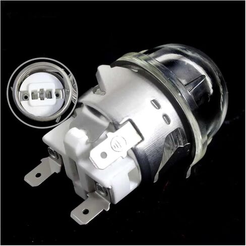 Oven lamp Holder 220V high Temperature Resistant 500℃ G9 Halogen lamp Holder for Oven Dryer with Glass Cover in Kuwait