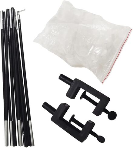 Milisten Balloon Arch Kit Table Balloon Stand Set with 10 Rods, 2 Clips, 25 Rings for Birthday, Wedding, Shower Party Decorations in Saudi Arabia