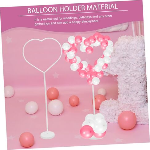 BESTonZON Balloon Stand Kit with Base and Poles Balloon Column Support for Party Decorations for Birthday and Graduation Events in Saudi Arabia