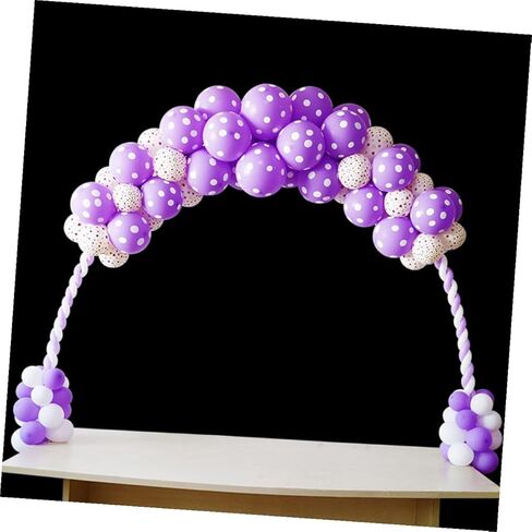 HEMOTON Table Balloon Arch Kit with 10 Poles, 25 Rings, and 2 Clips – Portable Balloon Stand for Wedding, Birthday, Graduation, and Shower Party Decorations in Saudi Arabia