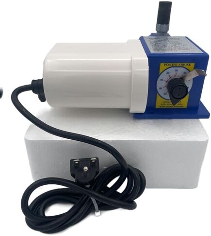Precision Controls - Chem Flow Diaphragm Pump, 15 GPD Max, 100 PSI, 230 Volt Metering Pump, 3/8" Suction & Discharge tubing connections. in Saudi Arabia