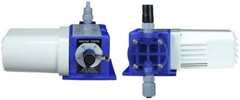 Precision Controls - Chem Flow Diaphragm Pump, 15 GPD Max, 100 PSI, 230 Volt Metering Pump, 3/8" Suction & Discharge tubing connections. in Saudi Arabia