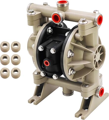 66605J-3EB 1/2 Inch Plastic Diaphragm Pump Compatible with Ingersoll Rand ARO Air Compressor 66605J3EB in Saudi Arabia