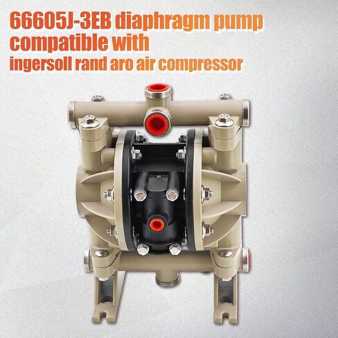 66605J-3EB 1/2 Inch Plastic Diaphragm Pump Compatible with Ingersoll Rand ARO Air Compressor 66605J3EB in Saudi Arabia