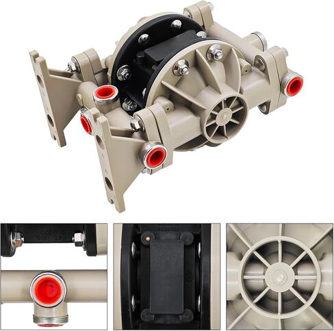 66605J-3EB 1/2 Inch Plastic Diaphragm Pump Compatible with Ingersoll Rand ARO Air Compressor 66605J3EB in Saudi Arabia
