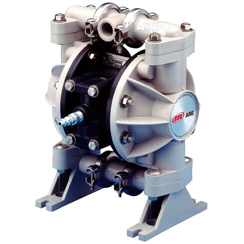 ARO 666053-344 مضخة غشاء مزدوجة من مادة البولي بروبيلين PTFE، 13 جالونًا في الدقيقة، 100 رطل لكل بوصة مربعة in Saudi Arabia
