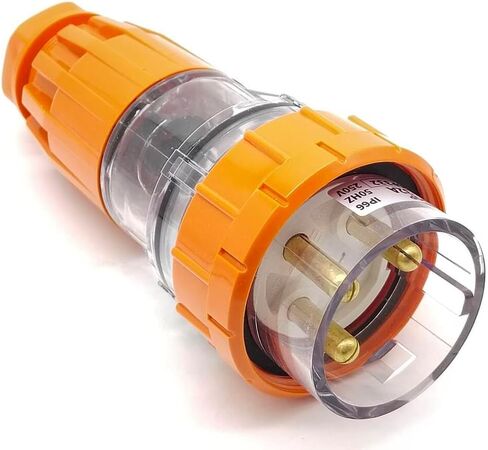 المعيار الأسترالي 32A 250V مرحلة واحدة 3Pin 50 هرتز 3P 6h 2P + E مقاوم للماء IP66 IEC60309 التوصيل الصناعي in Kuwait