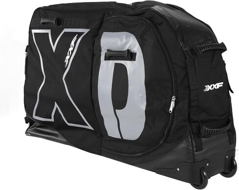 Oversized Capacity Bikes Box With Wheels for 26/27.5/29in MTB & 700C Road Lightweight MTB Travel Bags Waterproof Bicycles Pro Transport Bikes Cover Wheel Protection Tubes & Zippers in Saudi Arabia