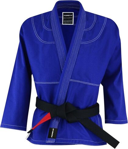 ROAR-INT BJJ Jiu Jitsu Gi Jacket Brazilian Jiu Jitsu BJJ Gi Grappling Kimonos Coat (Only Jacket) in Kuwait