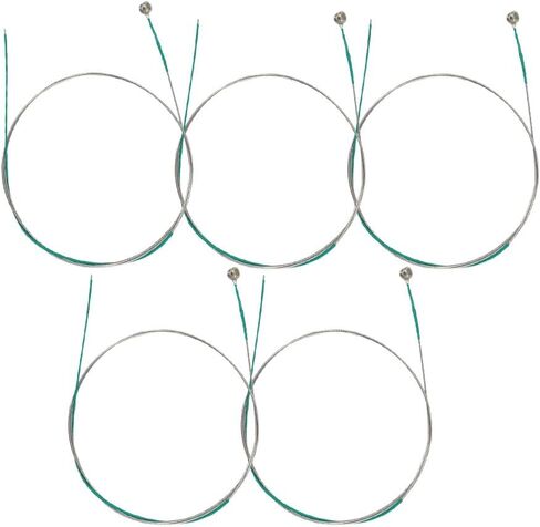 5 Pcs Universal Violin Single String, E (High E) 4/4 Full Size, Purple Color Coded Tailpiece, Replacement Choice for Violin Repair in Kuwait