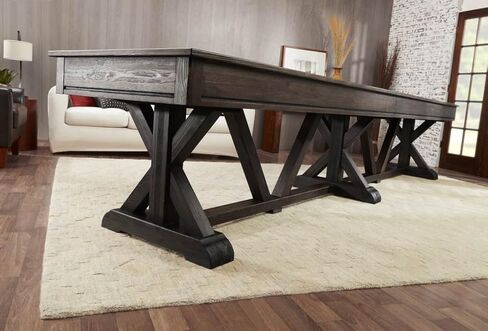 طاولة لعب الشفلبورد من بلايكرافت برازوس ريفر مقاس 16 بوصة باللون الأسود الاحترافي in Kuwait