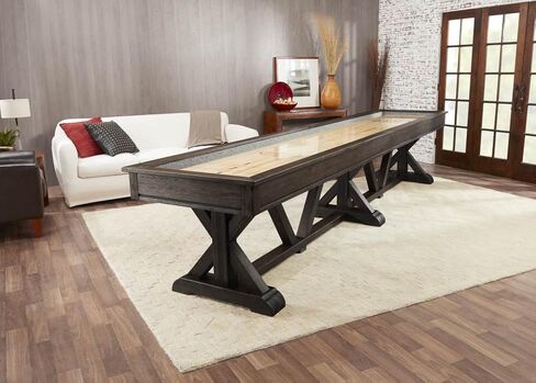 طاولة لعب الشفلبورد من بلايكرافت برازوس ريفر مقاس 16 بوصة باللون الأسود الاحترافي in Kuwait