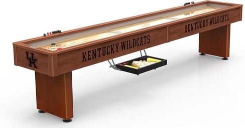 Holland Bar Stool Co. Officially Licensed University of Kentucky 12' Shuffleboard Table in Saudi Arabia