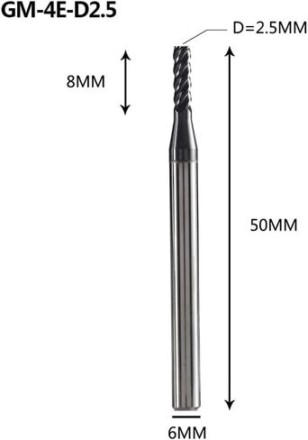 1 قطعة 4 المزامير كربيد نهاية مطحنة D4-D20 CNC جهاز توجيه الخشب بت 1-20 مللي متر قطع القطر التنغستن الصلب قاطعة المطحنة أداة in Kuwait