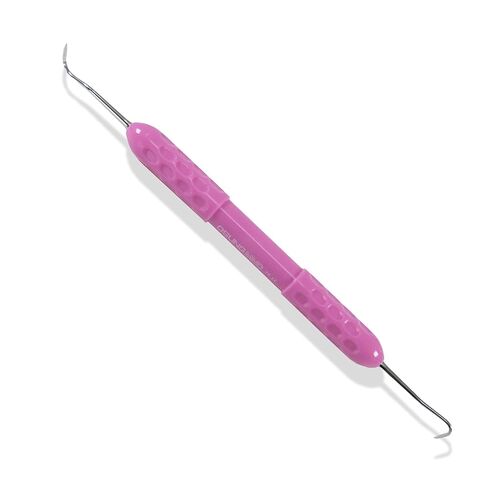 Osung Dental Sickle Scaler, Anterior Sickle Scaler H6/7 - Clinical Instrument with Autoclavable Silicone Handle. Tartar Remover for Teeth Plaque Remover for Teeth Hard Plaque Remover 2LSH6-H7 in Saudi Arabia