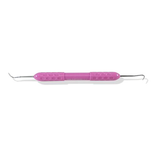 Osung Dental Sickle Scaler, Anterior Sickle Scaler H6/7 - Clinical Instrument with Autoclavable Silicone Handle. Tartar Remover for Teeth Plaque Remover for Teeth Hard Plaque Remover 2LSH6-H7 in Saudi Arabia