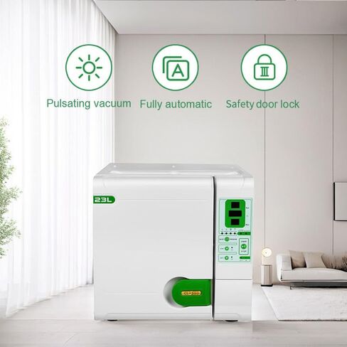 REEHUT JY-23L معقم الأوتوكلاف فئة B معقم البخار قبل الفراغ، التحكم التلقائي، وظيفة التجفيف المحددة من قبل المستخدم، التحكم في قفل الباب المزدوج in Kuwait