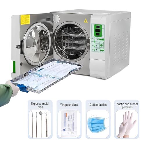 REEHUT JY-23L معقم الأوتوكلاف فئة B معقم البخار قبل الفراغ، التحكم التلقائي، وظيفة التجفيف المحددة من قبل المستخدم، التحكم في قفل الباب المزدوج in Kuwait