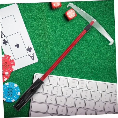 HANABASS Poker Chip Rake Dealer Chip Pusher Portable Poker Accessories for Collecting During Games in Kuwait