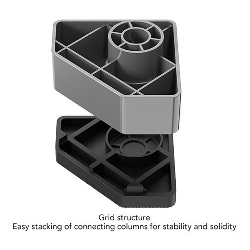 وسادات مضادة للاهتزاز للغسالة، 4 قطع وسادات مضادة للانزلاق، قاعدة غسالة مقاومة للضوضاء، مقاومة للصدمات 3.1 بوصة، مثبت غسالة ومجفف عالمي يدعم القدم لوقف الحركة أثناء المشي in Kuwait