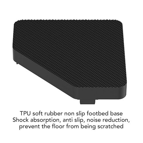 وسادات مضادة للاهتزاز للغسالة، 4 قطع وسادات مضادة للانزلاق، قاعدة غسالة مقاومة للضوضاء، مقاومة للصدمات 3.1 بوصة، مثبت غسالة ومجفف عالمي يدعم القدم لوقف الحركة أثناء المشي in Kuwait