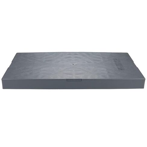 Diversitech E Lite Plastic Equipment Pad for HVAC Systems, 36" x 36" x 2", Gray (EL3636-2) in Kuwait