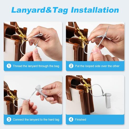1000Pcs 58Khz AM Security Clothing Tags Grey Retails EAS Clothes Tag with 1000 Pins and 200 Lanyards in Saudi Arabia